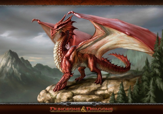 Dragon rouge, Donjons et dragons