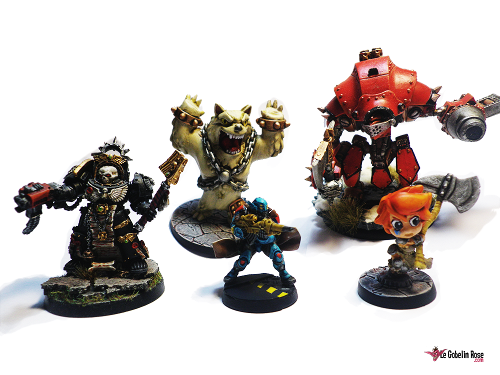 Première peinture d'une fig Warhammer (Plus de détails en