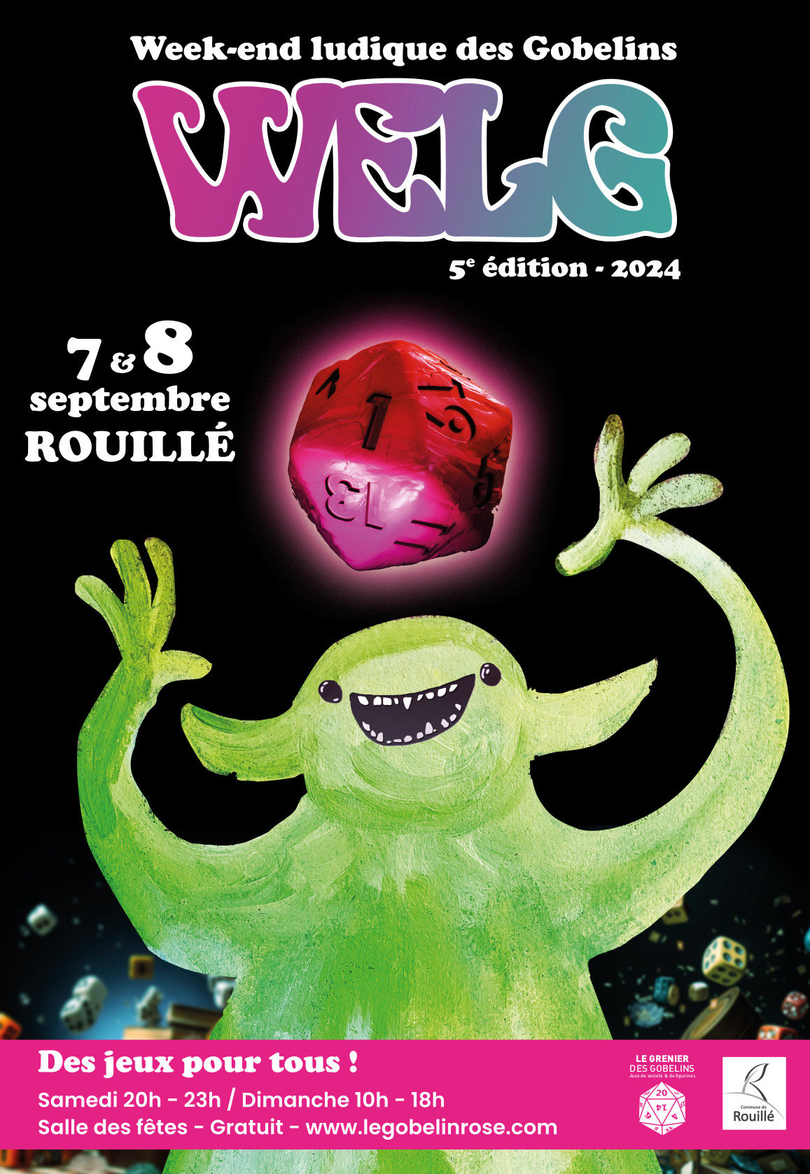 Au WELG, le week-end ludique des Gobelins, tu viens, tu joues !